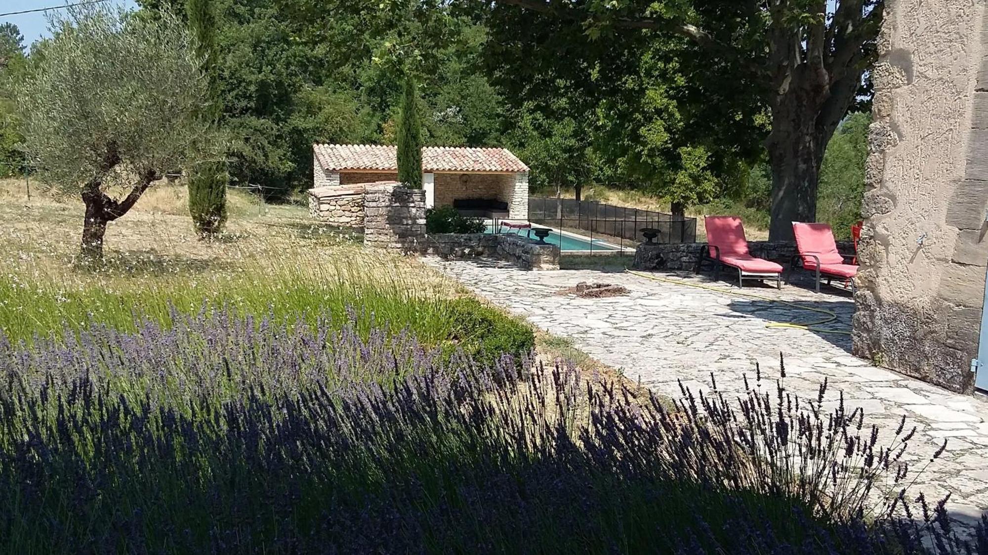 Villa Spacieuse Avec Jardin A Saignon Bagian luar foto
